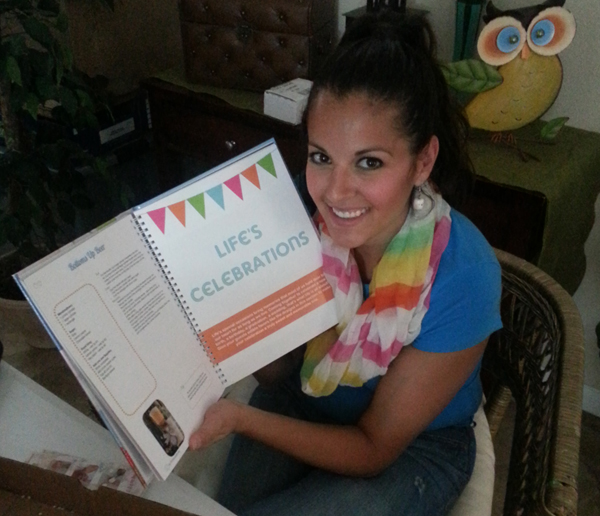 Alejandra with book