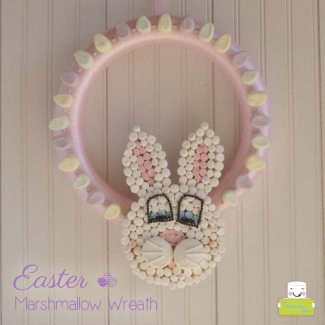 Easter Marshmallow Wreath by TheMarshmallowStudio_IG