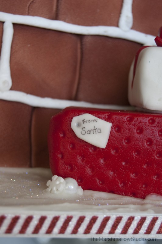 Santa Stuck in Chimney Marshmallow Cakeby TheMarshmallowStudio10