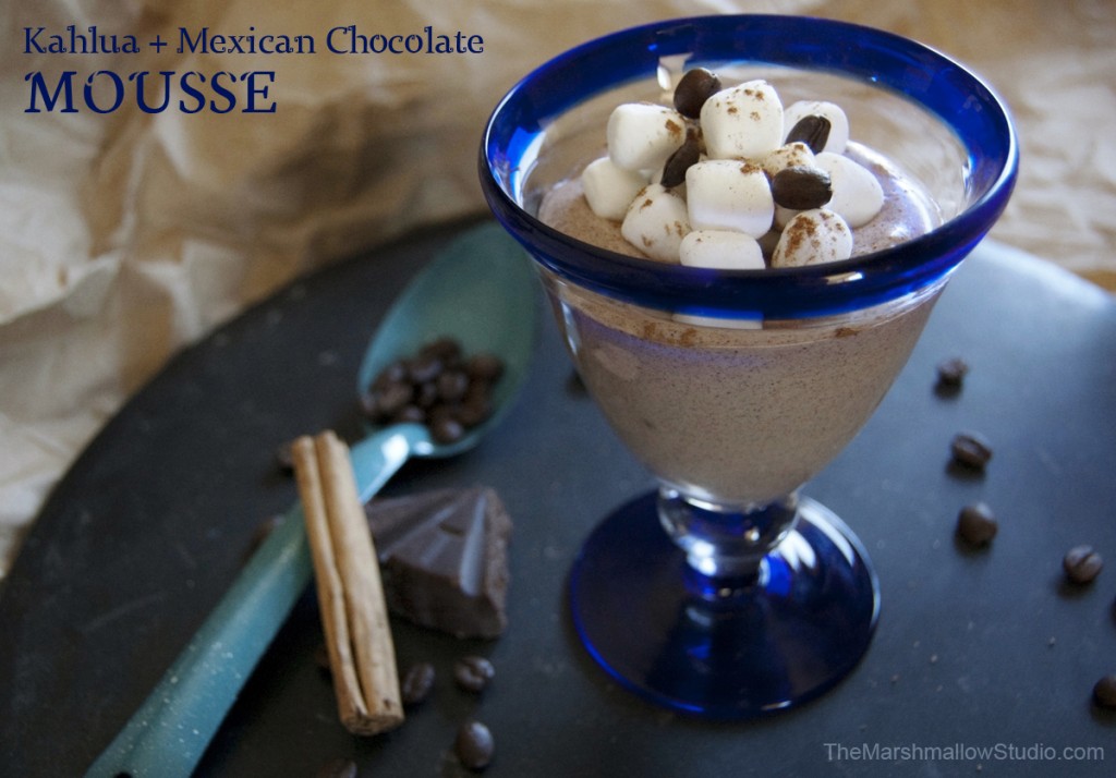 Kahlua & Mexican Chocolate Mousse by The Marshmallow Studio