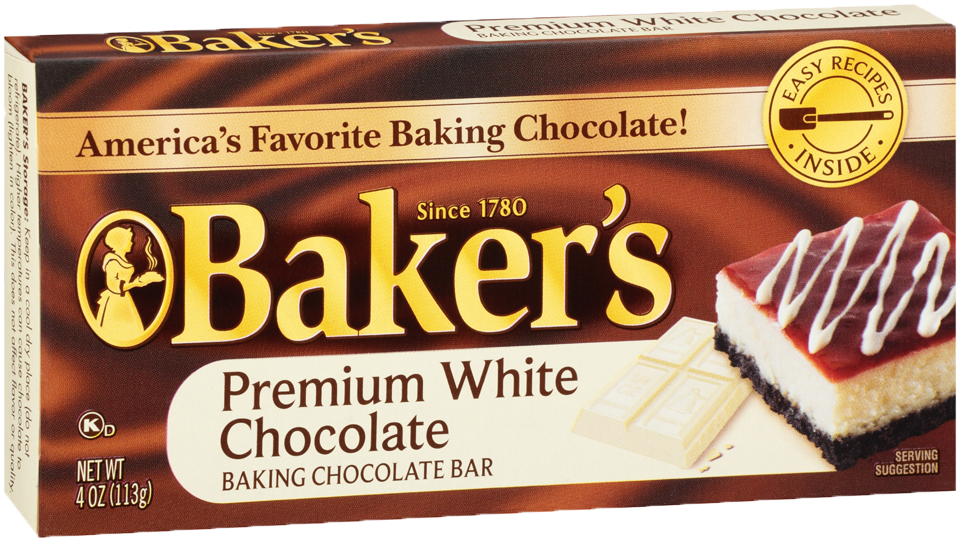 BAKER'S Premium White Chocolate Bar